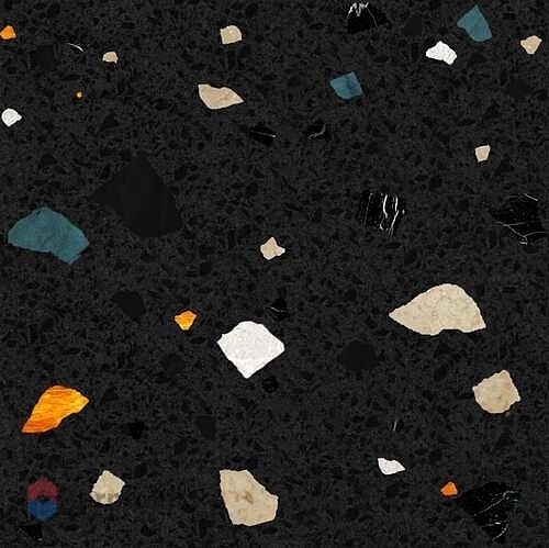 Керамогранит Creto Cray dark shards 60х60
