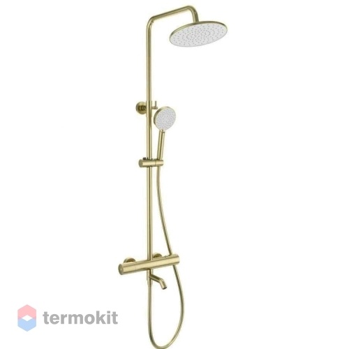 Душевая система с термостатом WONZON & WOGHAND Золото WW-A3006-T1-BG