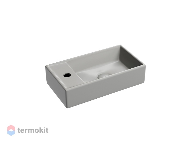 Раковина Ceramicanova ELEMENT 40 левая антрацит матовый CN6051RMH