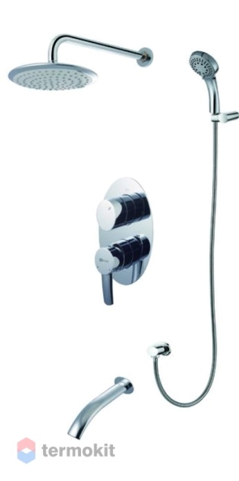 Душевой комплект скрытого монтажа Lemark Atlantiss LM3222C