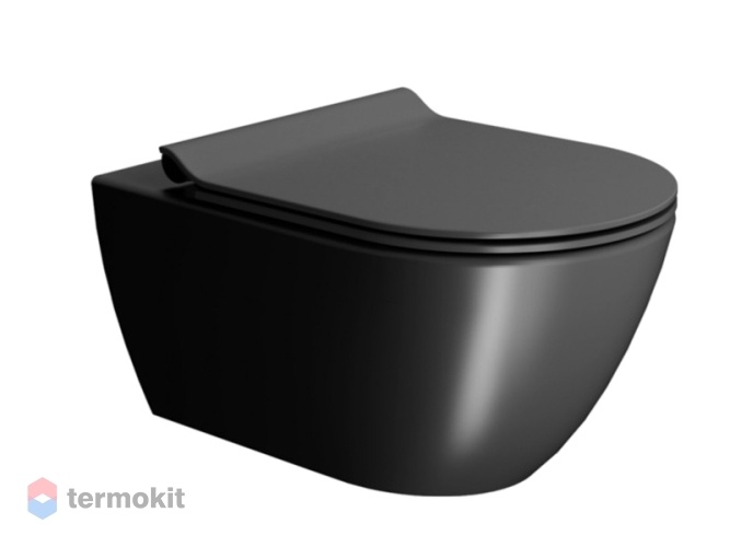 Чаша унитаза подвесного GSI PURA ardesia matte 8815FR226