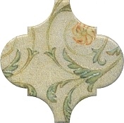 Керамическая плитка Kerama Marazzi Арабески Котто OP/A165/65000 орнамент декор 6,5x6,5