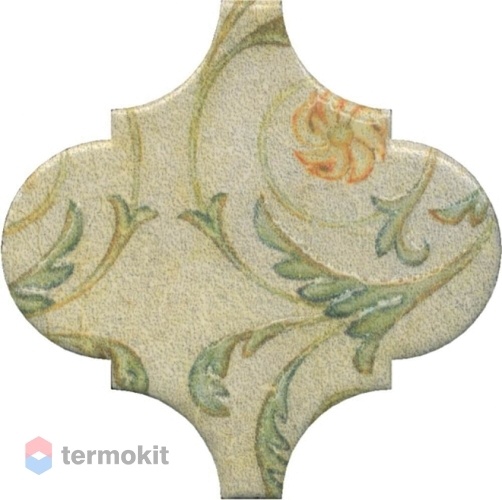 Керамическая плитка Kerama Marazzi Арабески Котто OP/A165/65000 орнамент декор 6,5x6,5