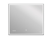Зеркало Cersanit LED 011 design 80x70 с подсветкой, часами KN-LU-LED011*80-d-Os