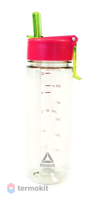 Бутылка для воды Reebok 650 ml Pink RABT-P65TPKEBOK