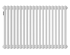 Стальной трубчатый радиатор Kohr Heim 2057/20 секций с боковым подключением 3/4