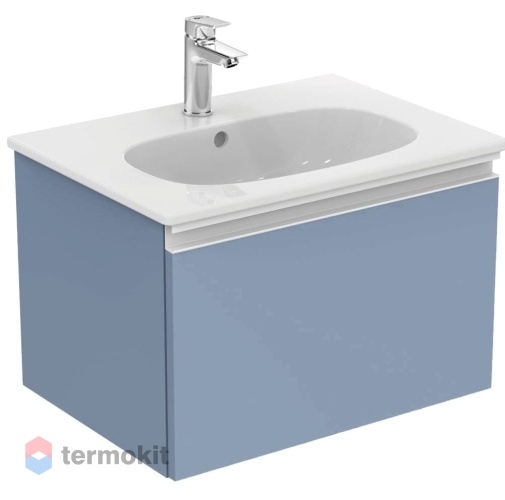 Тумба под раковину Ideal Standard TESI 60 подвесная Серо-голубой T0046WI