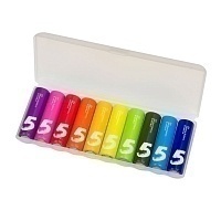 Набор пальчиковых батареек Xiaomi Rainbow 5 AA 10шт (NQD4000RT)