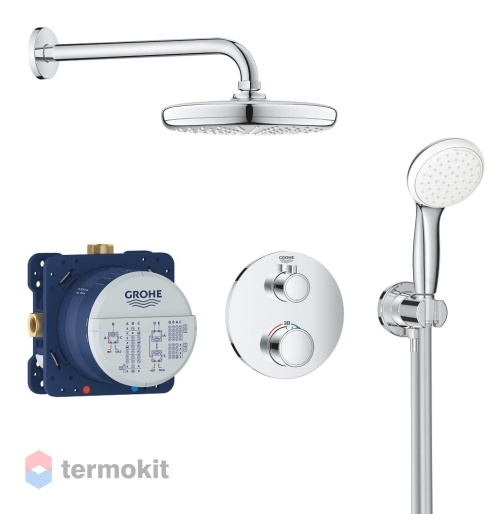 Душевой комплект скрытого монтажа Grohe Grohtherm 34727000