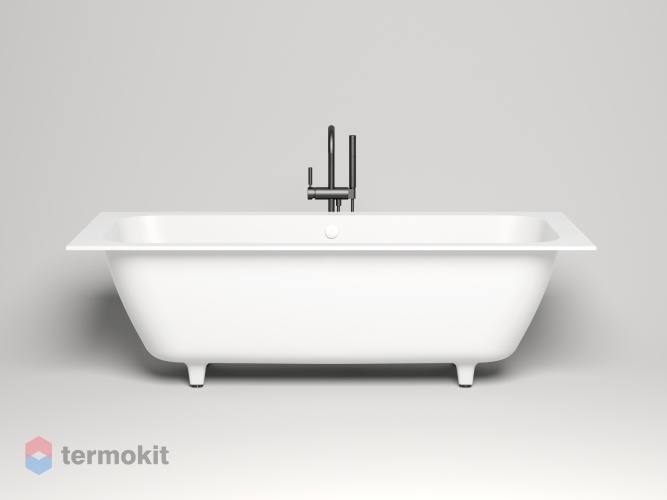 Ванна из искусственного камня Salini ORLANDA AXIS 1800х800 белый матовый 103222M