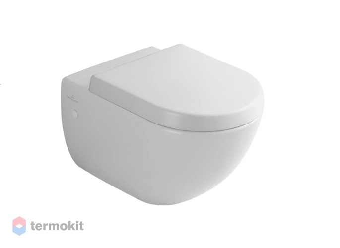 Унитаз подвесной Villeroy&Boch Subway с сиденьем 66001001+9M55S101