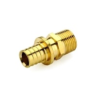 STOUT Переходник с наружной резьбой 16xR 1/2&quot;