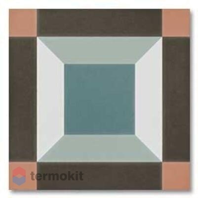 Керамогранит DNA Tiles Sync Cube Blue 15x15