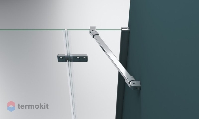 Душевой уголок BelBagno KRAFT 1950х800х1200 хром KRAFT-AH-22-120/80-C-Cr-R