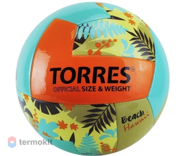 Мяч волейбольный TORRES HAWAII, р.5 V32075B