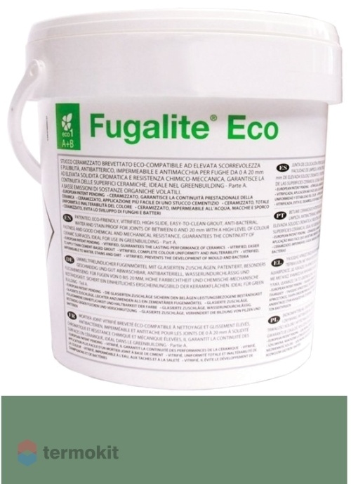 Затирка Kerakoll Fugalite Eco эпоксидная 49 Muschio (3 кг ведро)