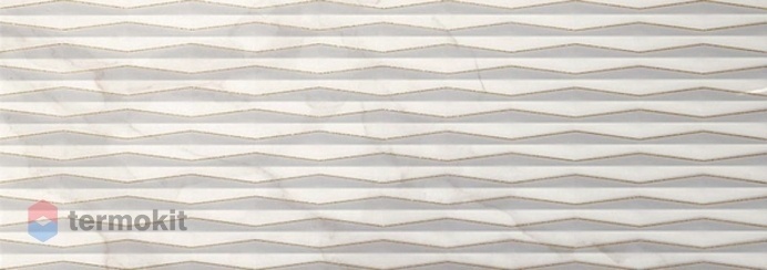 Керамическая плитка Fap Roma Fold Glitter Calacatta Inserto (FLT9) декор 25х75