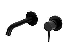 Встраиваемый смеситель для раковины Remer X Style черный матовый X15PNO