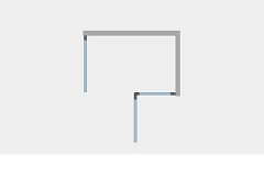 Душевой уголок Ambassador Diamond 2000x1200x800 хром правый 12011104R