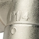 STOUT Угольник ВВ 1 1/4" никелированный