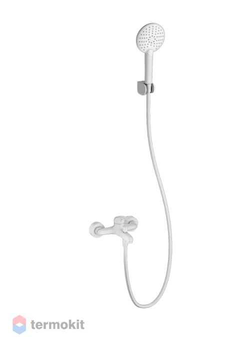 Смеситель для ванны и душа WONZON & WOGHAND Белый WW-4530-MW
