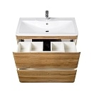 Тумба под раковину 100 напольная BELBAGNO Albano Rovere Rustico ALBANO-1000-2C-PIA-RR