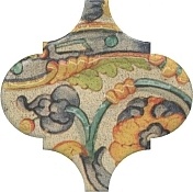 Керамическая плитка Kerama Marazzi Арабески Котто OP/A164/65000 орнамент декор 6,5x6,5