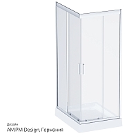 Душевой уголок AM.PM Gem 1200x800x1900 сатин W90G-404-120280-MT