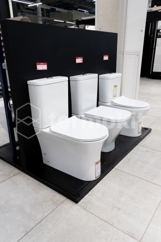 Чаша унитаза напольного BelBagno Ancona P-trap без бачка и сиденья BB1224CPR-P