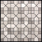 Мраморная мозаика Natural S-Linе 7KB-P54 (XY-M031G-54P) 30,5х30,5