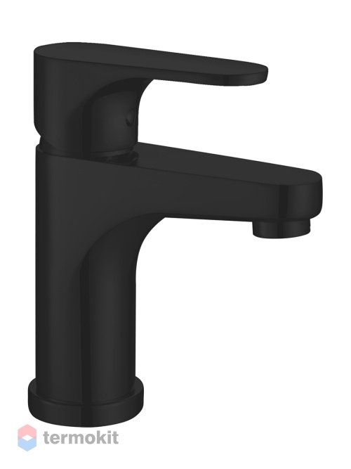 Смеситель для раковины ABBER Eleganz черный матовый AF8310B