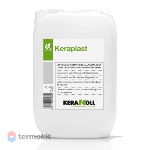 Kerakoll Добавка латексная Keraplast Eco P6 для увеличения прочности 25кг