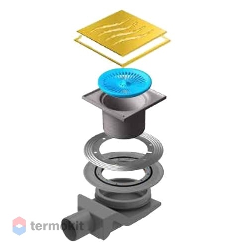 Сливной трап Pestan Confluo Standard Tide 4 Gold 13000116
