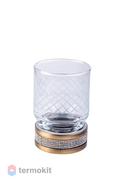Стакан Boheme Royal Cristal бронза 10931-BR-B