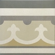 Керамогранит Equipe Caprice 20928 Burgundy Border напольный 20x20