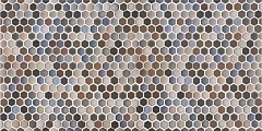 Керамическая плитка Azulev Everest Decor Hexatile Multicolor Brillo настенная 30х60