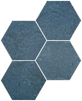 Керамогранит Durstone Six Saona Azul 23x27