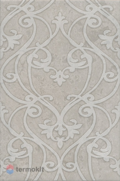 Керамическая плитка Kerama Marazzi Ферони OS/B260/8348 декор серый матовый 20x30 
