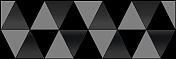 Керамическая плитка Ceramica Classic Sigma Perla Декор чёрный 17-03-04-463-0 20х60