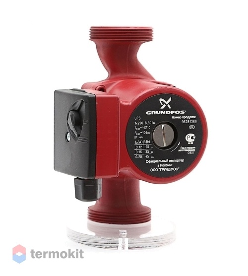 Циркуляционный насос Grundfos UPS 32-60 180 с гайками