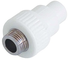 Kalde Муфта с  наружной резьбой (полипропилен) 20x3/4