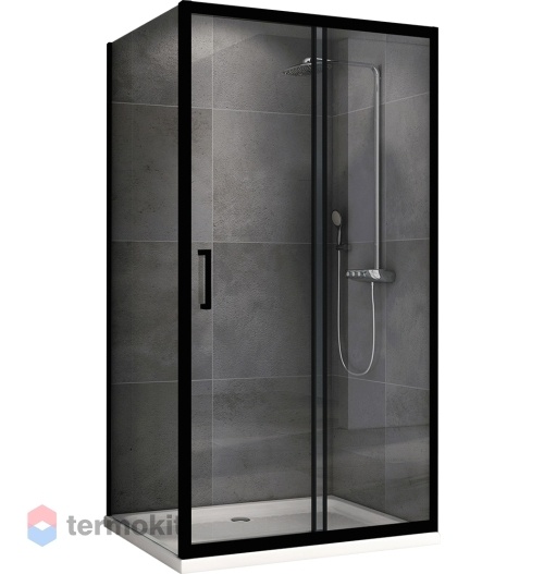 Душевой уголок ABBER Schwarzer Diamant 1950x1200x850 черный AG30120B-S85B