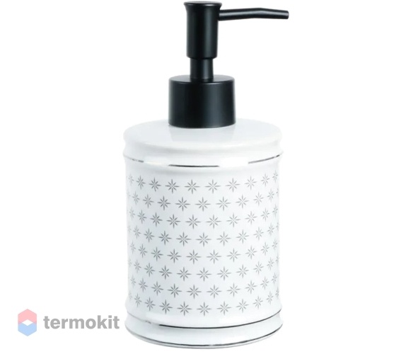 Дозатор для жидкого мыла Fixsen Star белый, черный FX-610-1