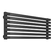 Стальные трубчатые радиаторы КЗТО QUADRUM 40 H с нижним подключением цвет черный матовый муар