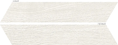 Керамогранит Oset Elegance White Chev (лев+прав) 8х40