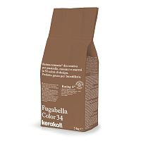 Затирка Kerakoll Fugabella Color полимерцементная 34 (3 кг мешок)