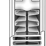 Стальные панельные радиаторы с нижней подводкой Kermi FTV 22 высота 200 мм