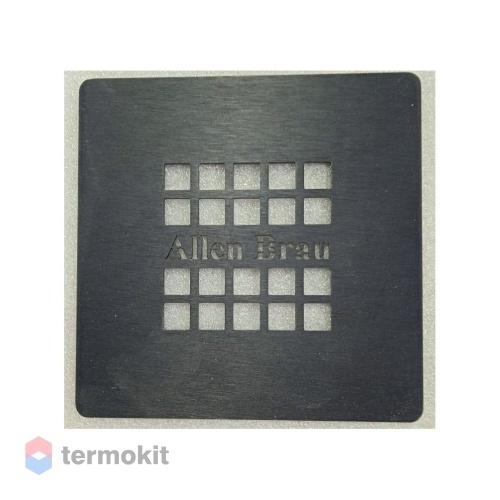 Накладка для сифона Allen Brau Priority черный браш 8.310N1-BBA