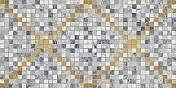 Керамическая плитка Ceramica Classic Arte Декор тёмно-серый 08-04-06-1369 20х40