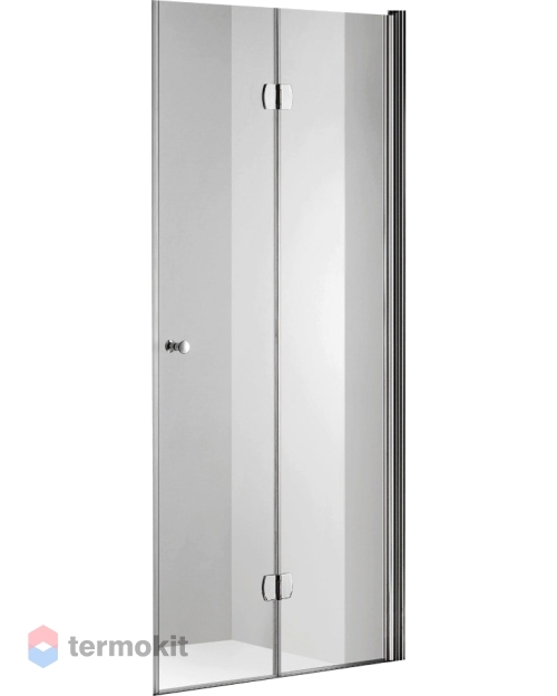 Душевая дверь в нишу Gemy Dutch Windmill 700x1900 хром S37193A